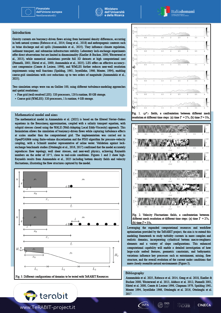 Ammendola - Numerical simulation of sediment transport by thermohaline bottom currents